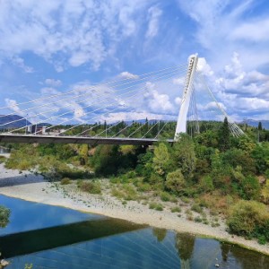 Podgorica, la capitale du Monténégro.#montenegro #podgorica 🇲🇪